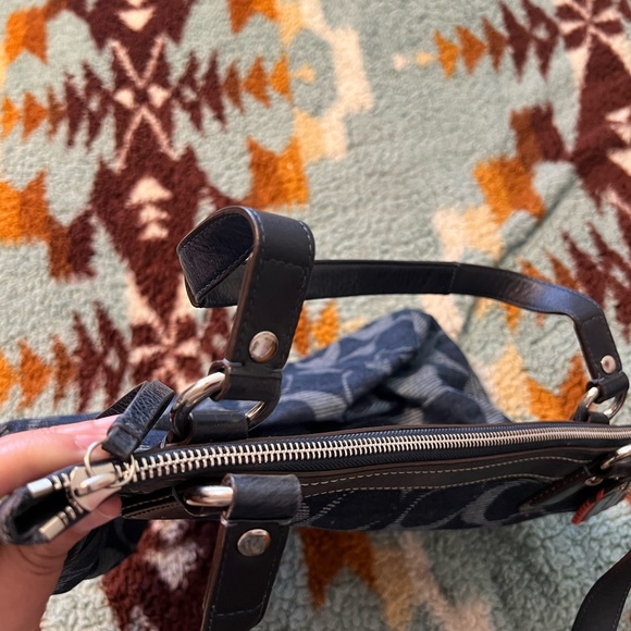 Coach Authentic Signature Denim handbag NWOT - Picture 11 of 16